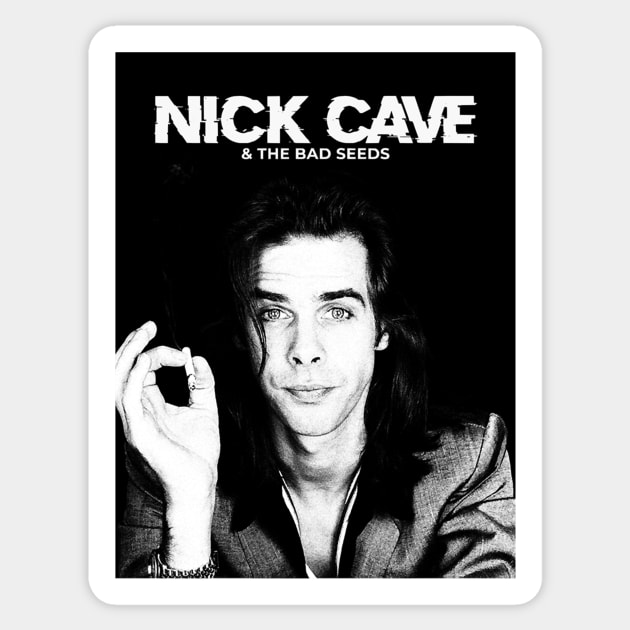 Nick Cave Sticker by arivasrobbins